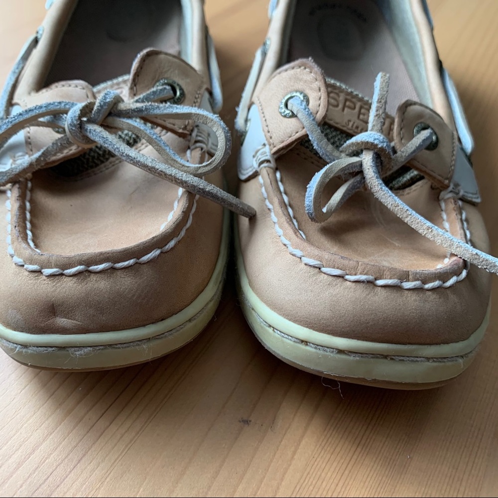 Sperry Angelfish Leather Top-Sider Boat Shoes 8.5